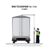 TELEFIX PLUS - Canne de mesure 8m METRICA