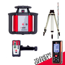 Niveau laser rotatif Nestle Pulsar H - cellule + trépied et mire 4m