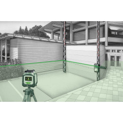 Duraplane G360 Laserliner avec cellule - En valise avec trepied et mire