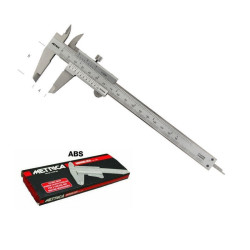 Pied à coulisse monobloc de précision Metrica livré avec étui ABS