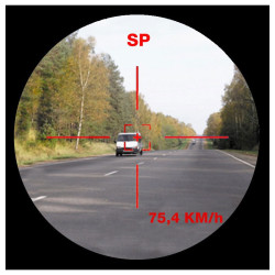 Monoculaire 6X25 - Télémètre laser - Radar de vitesse