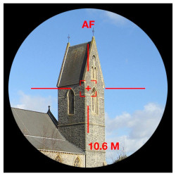 Monoculaire 6X25 - Télémètre laser - Radar de vitesse