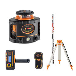 Pack laser rotatif à pente FL 300 HV-G Geofennel avec FR80 + Trépied et mire