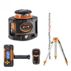 Laser à pente FL 300 HV-G Geofennel FR 60MM - Pack trépied et mire