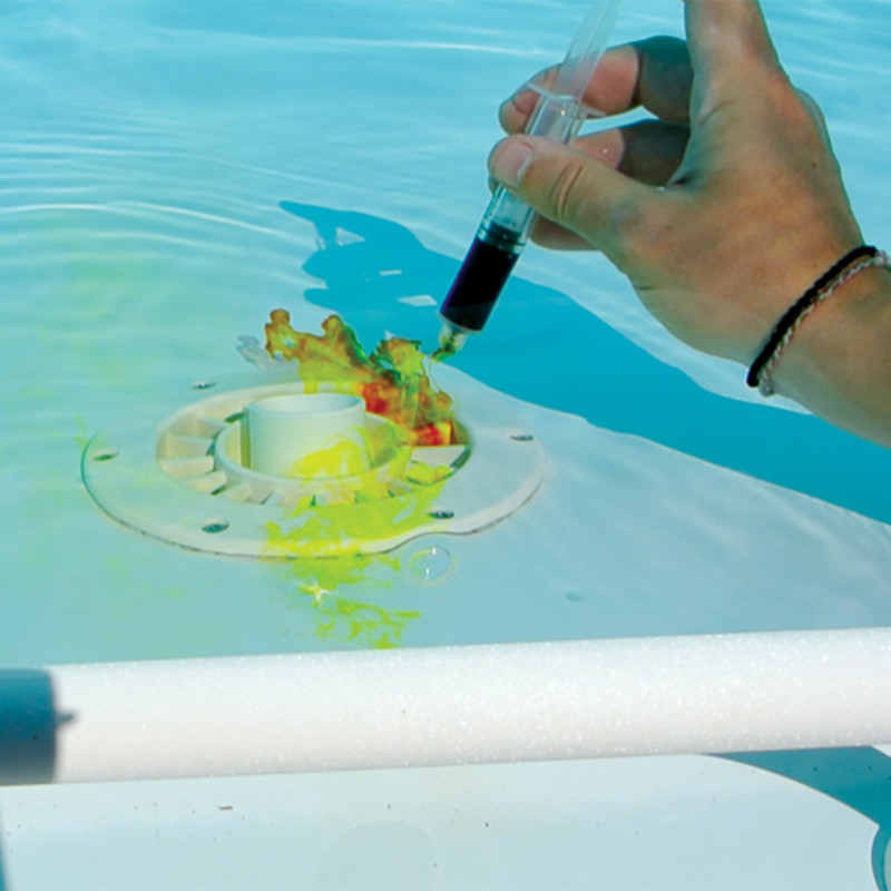 Colorant de traçage pour recherche de fuite sur piscine - Xtrace yellow