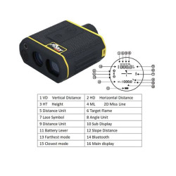 Télémètre Laser 2000m Rxiry XR 1200