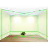 Laser 3 lignes 360° METRICA 3D-G Vert