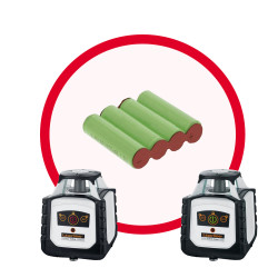 Batterie rechargeable pour CUBUS Laserliner 4.8V 2600mAh