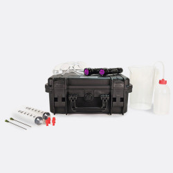Kit traçage et détection de fuite 4 couleurs + 2 incolores - Lampe UV précision - PACK PRO