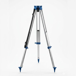 Trépied de chantier Topcon aluminium léger 1,70 m avec platine triangulaire 13 cm