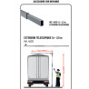 Canne de mesure Camion et remorque TELEFIX 5 m Metrica avec bras télescopique Catalogue Produits