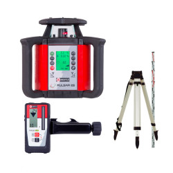 Laser multifonction entièrement automatique NESTLE PULSAR 2S - en pack avec trépied et mire 4m aluminium