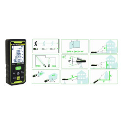 Télémètre Laser | VERT |METRICA Flash Green 100