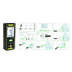 Télémètre Laser | VERT |METRICA Flash Green 60