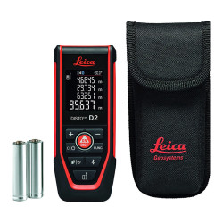 Télémètre laser Leica DISTO D2 - Portée 150 m Bluetooth