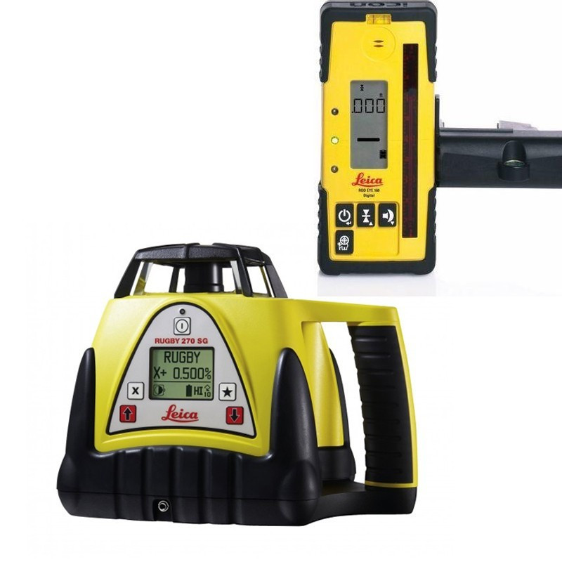 LEICA RUGBY 270SG - Laser Monopente +/-15% avec cellule ROD EYE 160