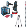 Pack Laser automatique rotatif GRL 300 HV Bosch avec trépied et mire