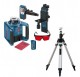 Niveau laser rotatif automatique Bosch GRL 300 HV - Pack trépied 2.95m BT 300 HD