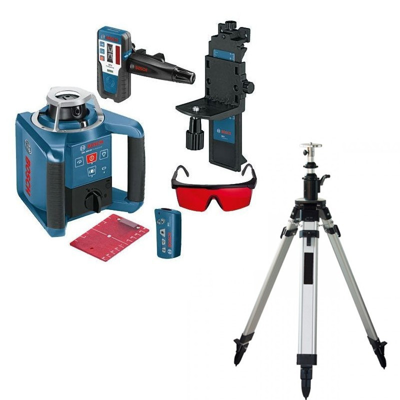 Pack Bosch GRL 300 HV Laser automatique rotatif + trepied 2.95m