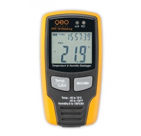 Enregistreur de température et d'humidité FHT 70 Datalog Geofennel