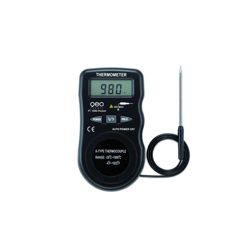Thermomètre haute température digital à sonde FT 1000 POCKET