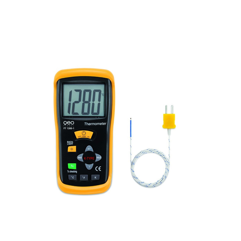 Thermomètre de type K à 1 canal FT 1300-1