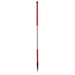 Canne à plomber pour équerre optique - Canne bois recouvert PVC 1.50m