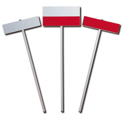 Nivelette topographie Nestle pied en métal (Lot de 3)
