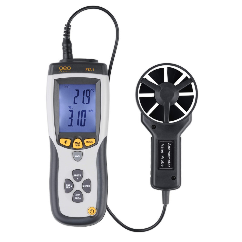 Geo Fennel FTA 1 thermometre-Anémometre climatisation ventilation