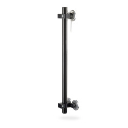 Mât de fixation universel pour cellules laser guidage avec colliers de serrage