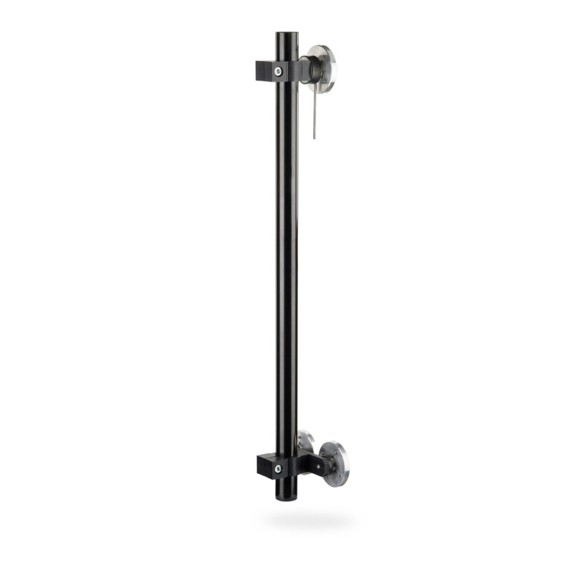 Mât de fixation universel pour cellules laser guidage avec colliers de serrage