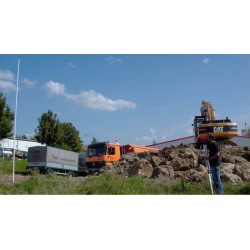 Mire topographie alumunium de 7m