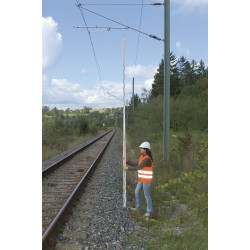 Mire fibre de verre 7.60m - 1.68m/7.60m