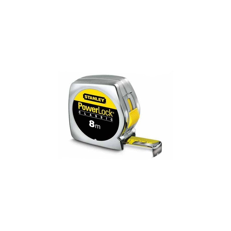Metre Ruban de Mesure STANLEY POWERLOCK 8mx25mm