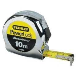 Metre Ruban de Mesure STANLEY POWERLOCK 10mx25mm