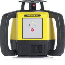 Leica RUGBY 610 + Batteries Lithium Ion + Rod Eye 140
