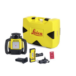 Leica RUGBY 610 + Batteries Lithium Ion + Rod Eye 140