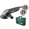 Meuleuse Metabo 125mm W820-125 + 2 disques diamant