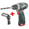 Powermaxx BS Basic Metabo Perceuse-visseuse sans fil