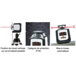 Laser rotatif automatique CUBUS 110 Laserliner