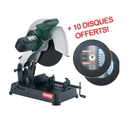 Tronçonneuse à métaux METABO CS 23-355 + 10 disques abrasifs offerts!