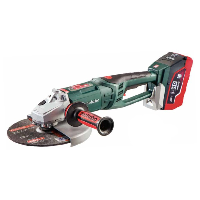 Meuleuse 230mm 36V 6.2Ah WPB 36 LTX BL Quick METABO en coffret