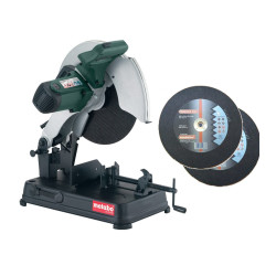 Tronçonneuse à métaux METABO CS 23-355 + 10 disques abrasifs offerts!