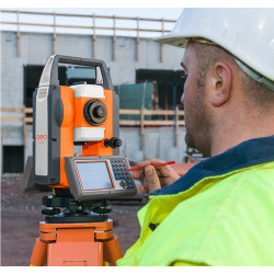 Station totale de chantier avec distancemètre FTS 101 Geofennel