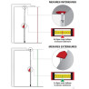 Canne de mesure Camion et remorque TELEFIX 5 m Metrica avec bras télescopique