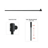 Canne de mesure Camion et remorque TELEFIX 5 m Metrica avec bras télescopique