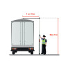 Canne de mesure Camion et remorque TELEFIX 5 m Metrica avec bras télescopique