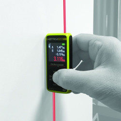 Télémètre double Laser METRICA Flash 50m