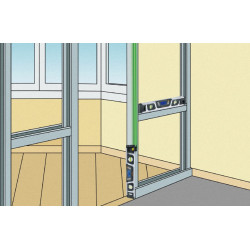 Niveau à bulle DigiLevel Laser G80 Laserliner avec laser vert