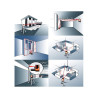 Laser rotatif ROTATIVO HV4 METRICA avec trépied et mire